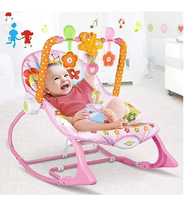 শিশুদের দোলনা ও বাউন্সার চেয়ার | Baby Infant to Toddler Rocker Bouncer